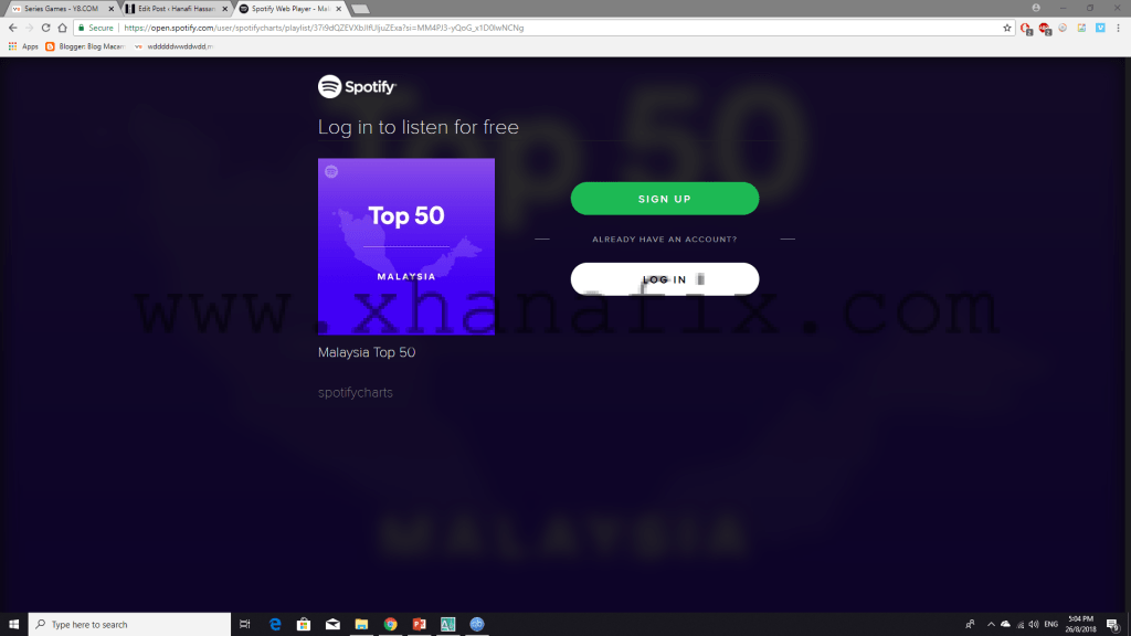 Spotify Top 50 Malaysia