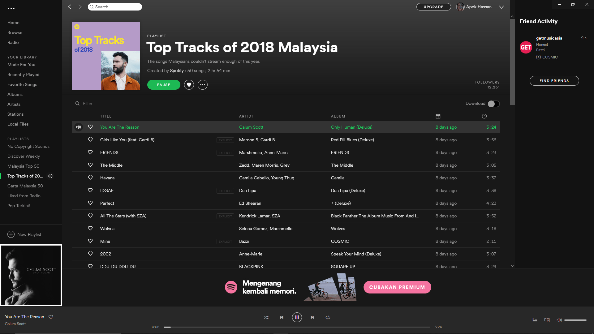 Download Top Track of 2018 Malaysia | Blog Hanafi Hassan