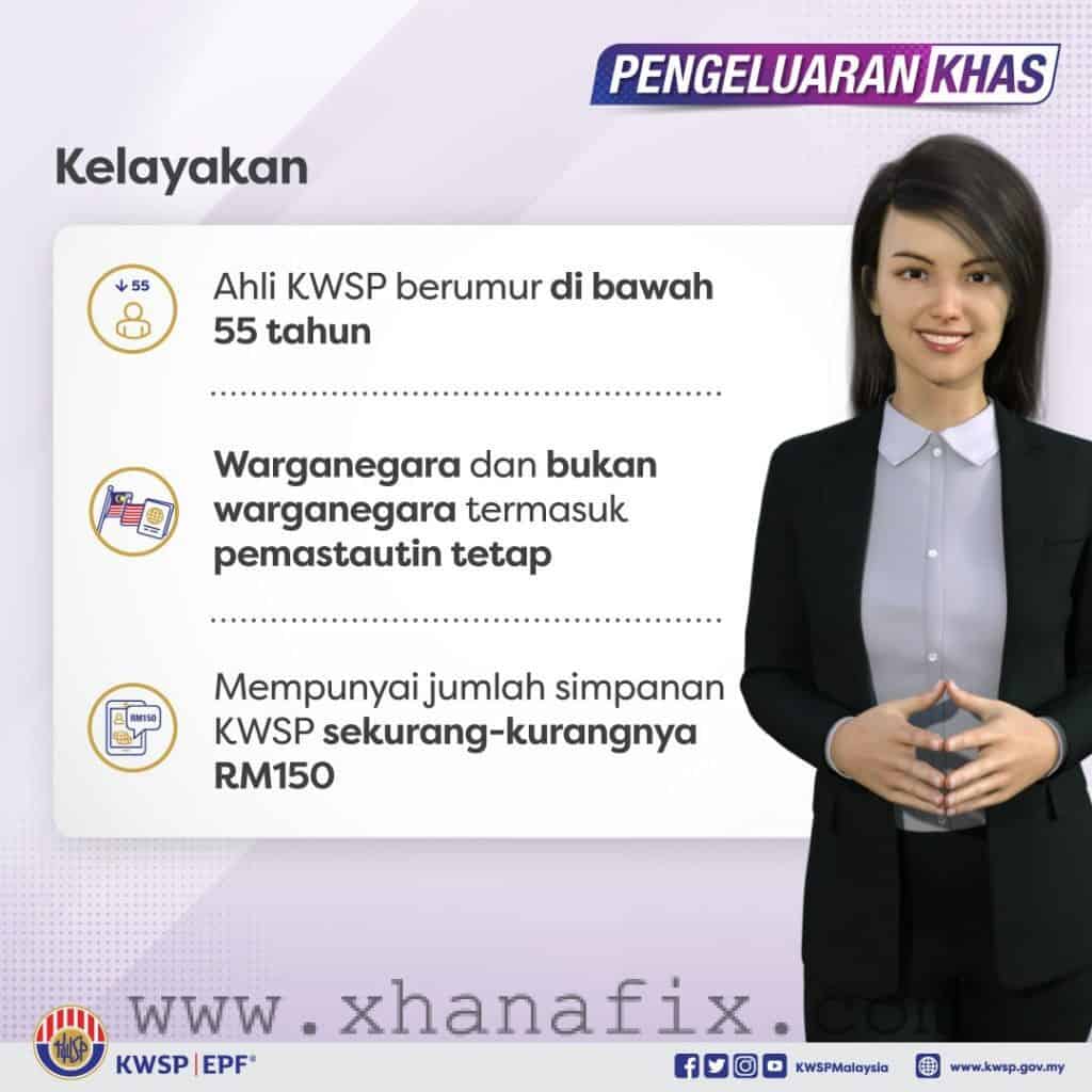 Pengeluaran Khas KWSP RM10,000 April 2022